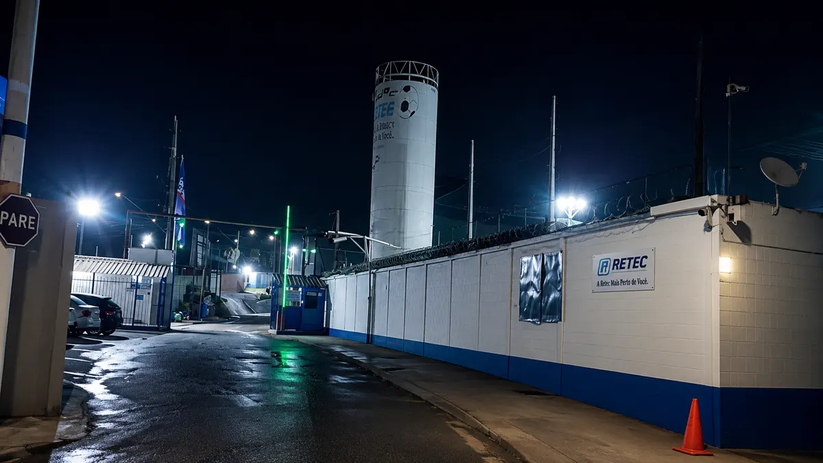 Fachada da unidade RETEC monitorada pela GAPIM
